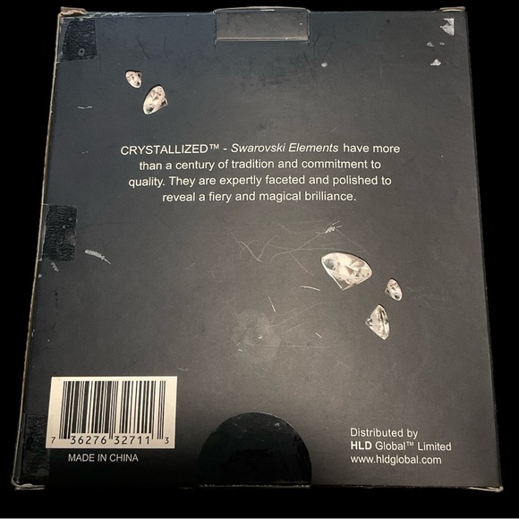 Harvey Lewis Holiday Ornament Our first Home 2010 Silver Key Swarovski ornament - Picture 10 of 15